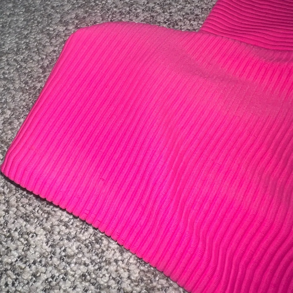 Frankie’s bikinis Pink Ribbed Women's Top